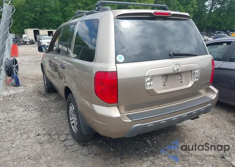 2004 Honda Pilot Ex from USA, damaged, VIN 2HKYF18414H547415
